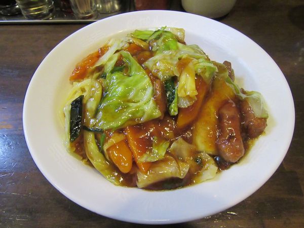 「スタミナ冷やし（７８０円）」@スタミナラーメン がむしゃの写真