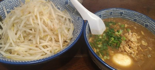 「醤油つけ麺」@葫 葛西店の写真