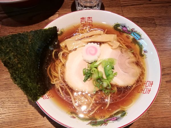 「豚と鶏と野菜の中華そば(醤油)」@らー麺屋 バリバリジョニーの写真