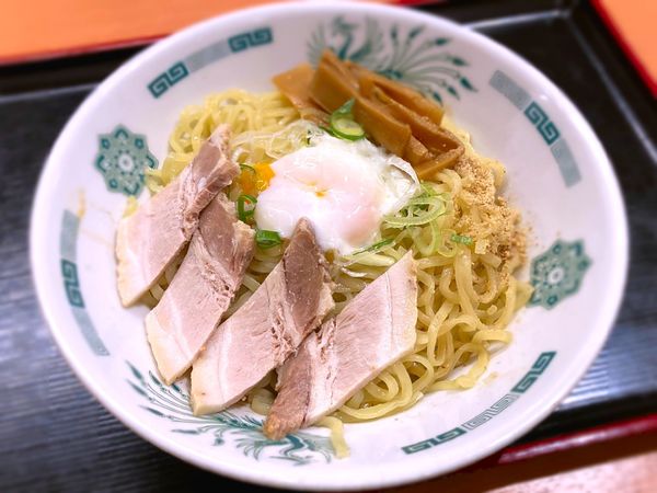 「汁なしラーメン(油そば)￥570」@日高屋 江戸川橋店の写真