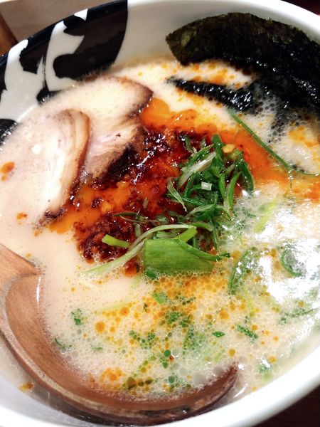 「辛油ら～めん」@ばっこ志の写真