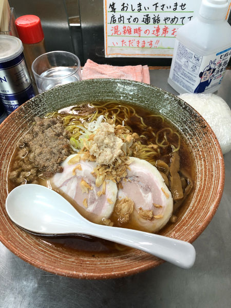 「覆麺醤油」@覆麺 智の写真