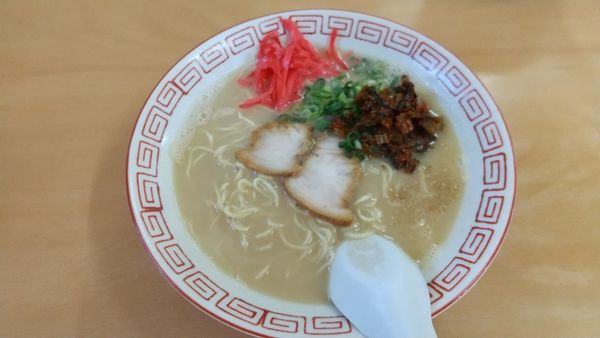 「ラーメン660円」@博多一番の写真