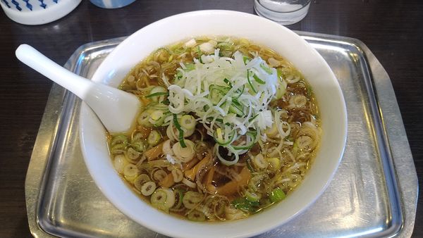 「ラーメン(醤油)¥650+ネギ¥100-」@ラーメン専門の店 大勝の写真