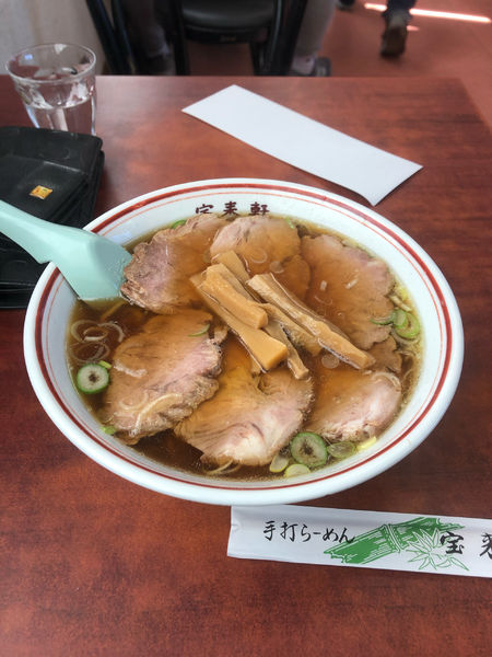 「チャーシュウメン900円」@宝来軒の写真