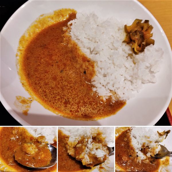 「よもだ半カレーライス　290円」@よもだそば 御徒町店の写真