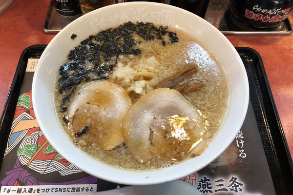 「燕三条ラーメン潤 850円(税込)」@らあめん花月嵐 坂戸わかば店の写真