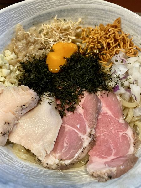 「【限定】まぜそば あさりVer.」@かき物語の写真