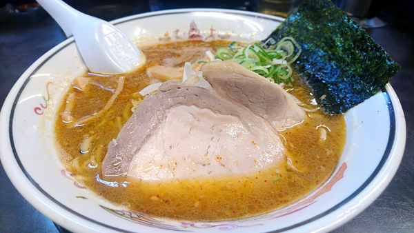 「【夜】ハルピンラーメン タレこく」@ハルピンラーメン 下諏訪町役場前店の写真