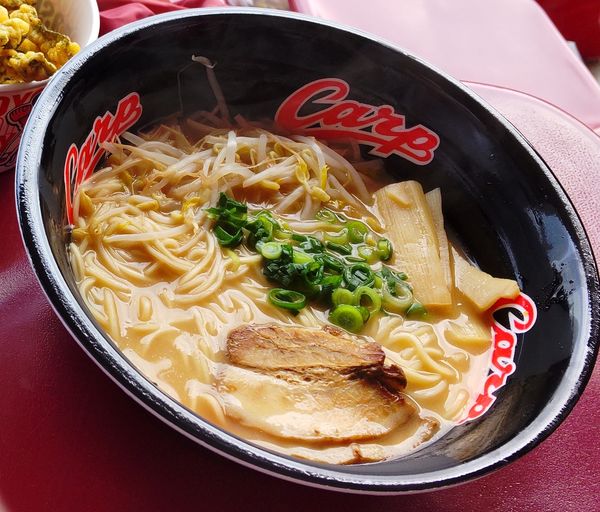 「カープラーメン」@C-MEN NOODLE&SNACK マツダスタジアムコンコースの写真