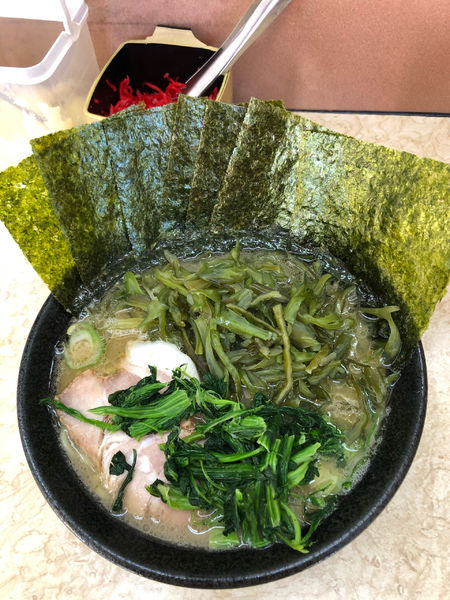 「のりラーメン　850円」@川崎家 榎町店の写真