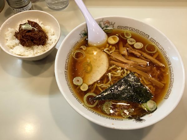 「中華そば+ちゃーしゅーごはん」@春木屋 吉祥寺店の写真