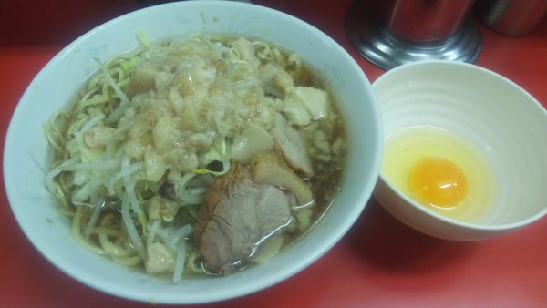 「小ラーメン」@ラーメン二郎 上野毛店の写真