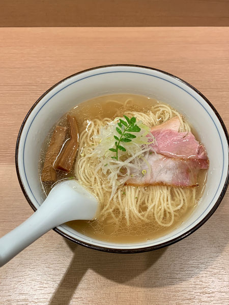 「のどぐろそば」@らぁ麺 くろ渦の写真