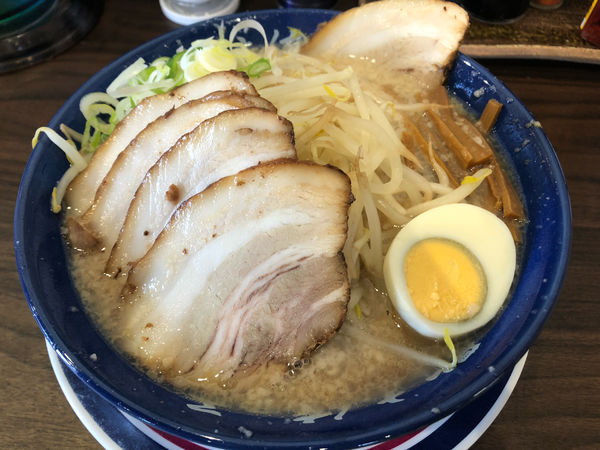 「チャーシュー麺 もやしトッピング」@東京環七ラーメン じょっぱりの写真