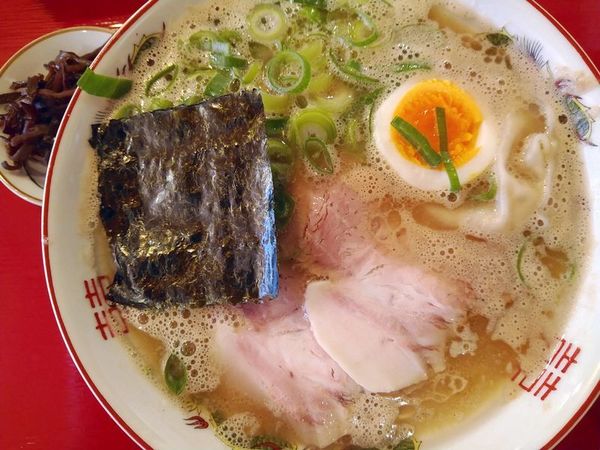 「ラーメン」@中洲屋台 長浜ラーメン 初代 健太の写真