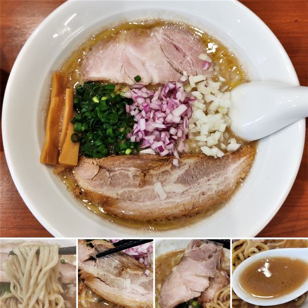 「こく煮節ラーメン(限定)　870円」@中華そば 七麺鳥の写真