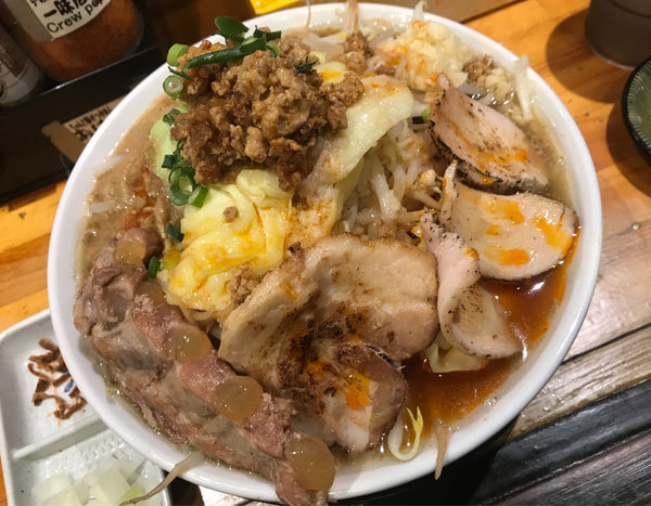 「【限定】タンタンG＋Twitter鳥チャーシュー」@千極煮干の写真