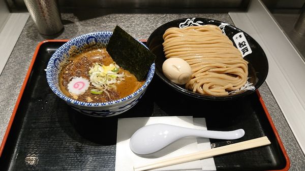 「濃厚魚介つけめん味玉 大盛り」@松戸富田麺絆の写真
