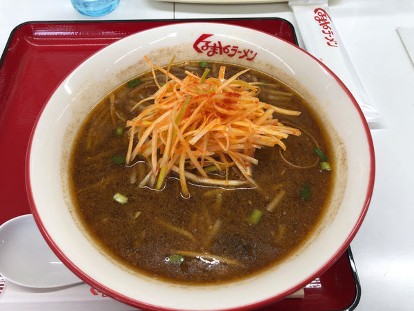 「たいわんラーメン　辛味ネギ」@くるまやラーメン 浦和中島店の写真