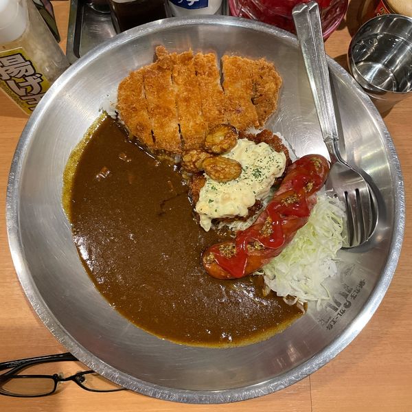 「ハットトリックカレー」@新丸子カレー工房 パルコの写真