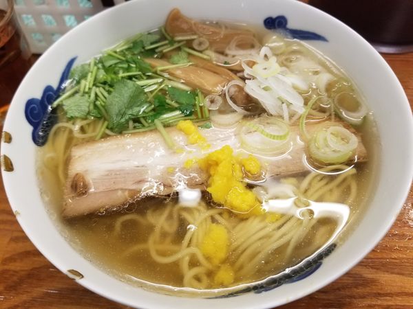 「和風柚子柳麺」@麺屋ひょっとこの写真