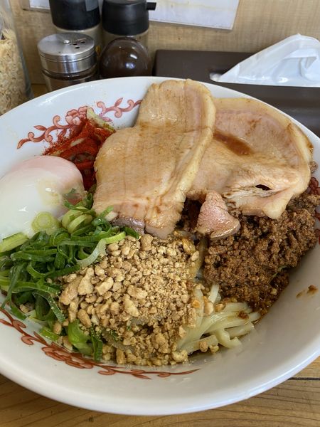 「特製汁なし担々麺」@自家製麺 てんかの写真