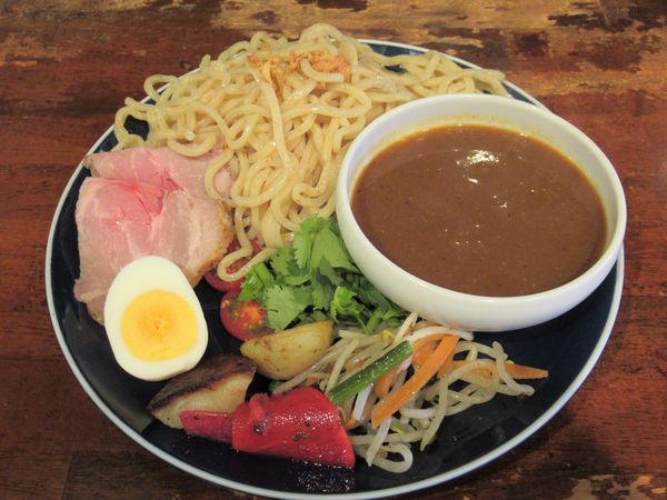 「スパイスつけ麺（1,100円）」@バール タッチョモの写真