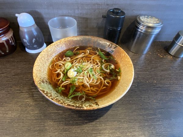 「かけそば340円」@三松 青砥店の写真