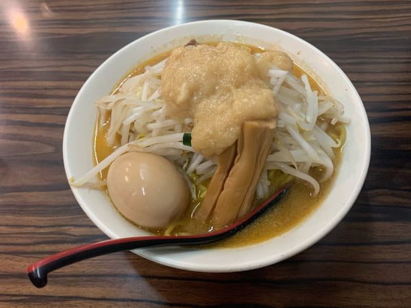 「味噌ラーメン＋味玉」@味噌麺処 楓の写真