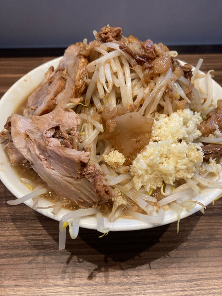 「ラーメン(300g)野菜ちょいマシ」@夢を語れ 岐阜の写真