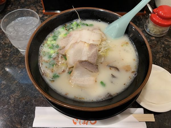 「ラーメン小 720円」@ざぼんラーメン 鹿児島中央駅店の写真