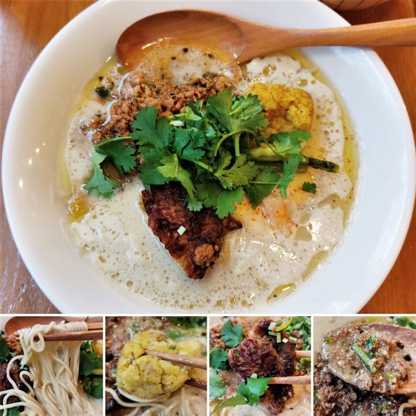 「マハールポタ(3月限定)  980円」@鶏ポタラーメン THANK お茶の水の写真