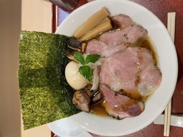 「特製紀州鴨そば」@燃えよ麺助の写真