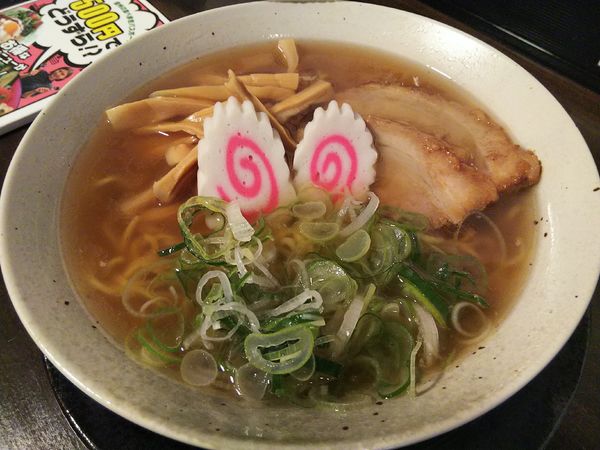 「【限定】あご出汁ラーメン　※クーポンで５００円」@旨み居酒屋 やまの蔵の写真