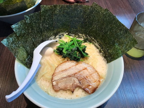 「ラーメン海苔増し」@横浜家系らーめん 魂心家 大和店の写真