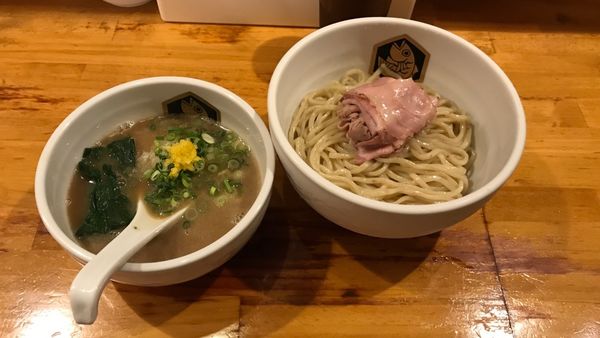 「濃厚真鯛つけ麺」@真鯛らーめん 麺魚の写真
