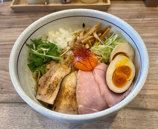 「特製油そば（大盛）」@くじら食堂 nonowa東小金井店の写真