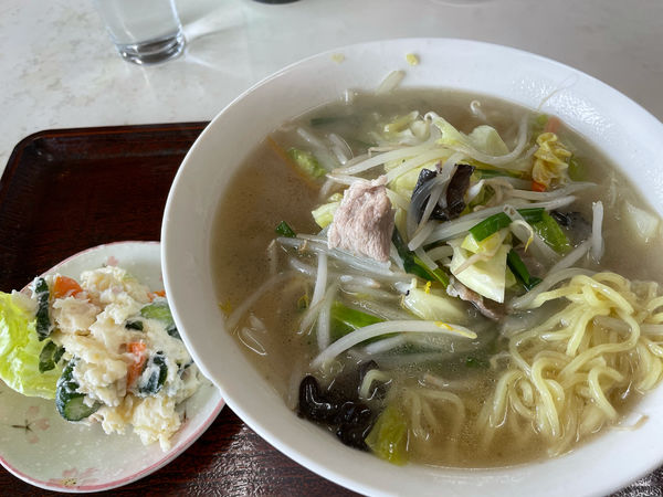 「タンメン600円」@ともえ食堂の写真