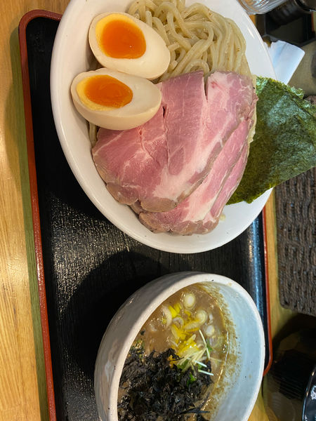 「塩つけそば」@つけ蕎麦 えん藤の写真