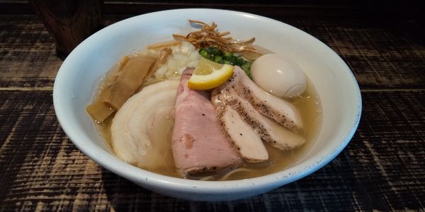 「特製塩そば」@麺や 結の写真