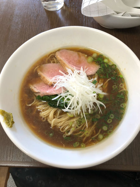 「麟鳳亀龍(鴨出汁の中華そば)醤油」@麺屋 龍の写真