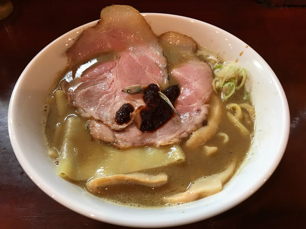 「【限定】濃い煮干中華そば　850円」@麺屋 くまがいの写真