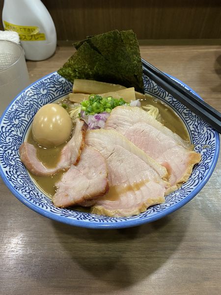 「特製極上濃厚煮干しソバ」@煮干しつけ麺 宮元の写真