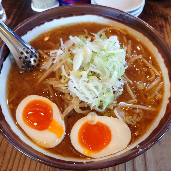 「札幌味玉味噌らーめん940」@横浜らーめん 上州田村家の写真