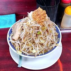 ふじ麺、小結、野菜