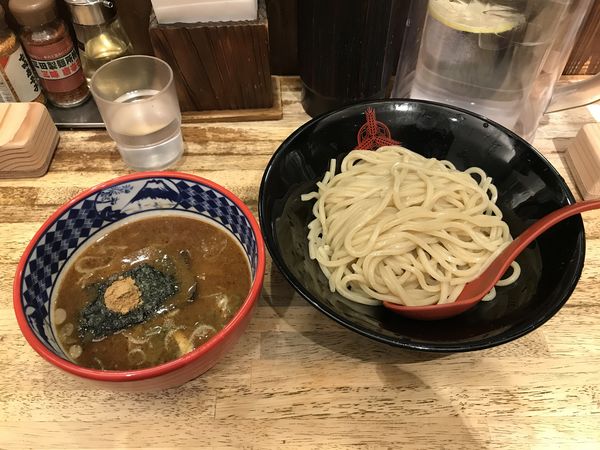 「つけ麺(並) クーポン390円」@つけ麺専門店 三田製麺所 有楽町店の写真