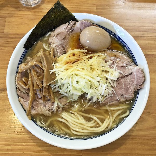 「塩ラーメン（並）＋チャーシュー（小）」@自家製中華そば としおかの写真