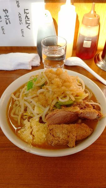 「ラーメン（少な目）」@ラーメンの店 どでん 北浦和店の写真