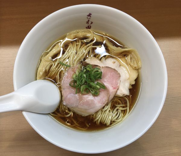 「醤油らぁ麺 開店記念500円」@らぁ麺 さわ田の写真